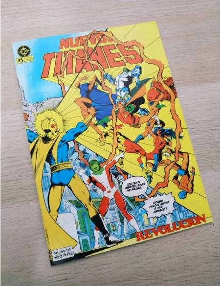 EXCELENTE ESTADO NUEVOS TITANES 14 COMICS EDICIONES ZINCO