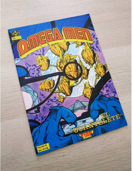 EXCELENTE ESTADO OMEGA MEN 5 COMICS EDICIONES ZINCO