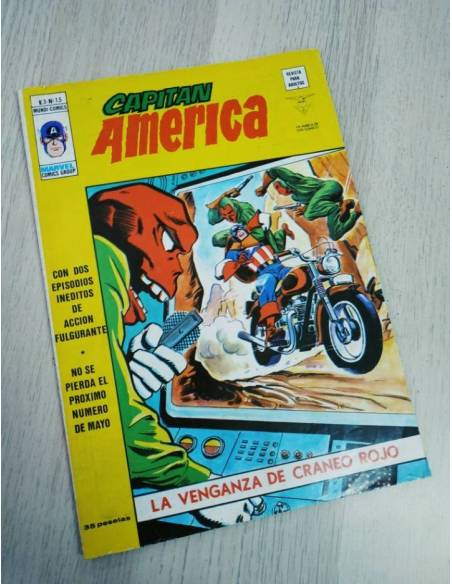 CASI EXCELENTE ESTADO CAPITAN AMERICA 15 VOL III COMICS VERTICE