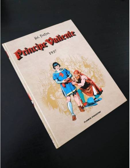 EXCELENTE ESTADO PRINCIPE VALIENTE 1937 HAL FOSTER PLANETA DEAGOSTINI