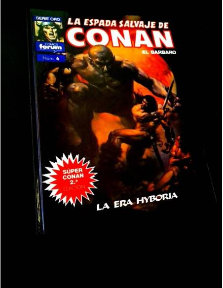 EXCELENTE ESTADO LA ESPADA SALVAJE DE CONAN 6 SUPER CONAN SEGUNDA EDICION FORUM