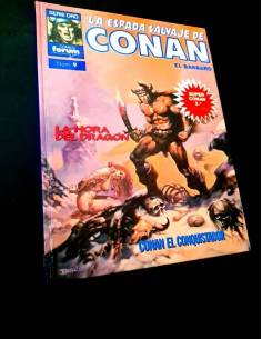 EXCELENTE ESTADO LA ESPADA SALVAJE DE CONAN 9 SUPER CONAN...