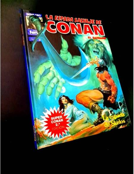 EXCELENTE ESTADO LA ESPADA SALVAJE DE CONAN 3 SUPER CONAN SEGUNDA EDICION FORUM
