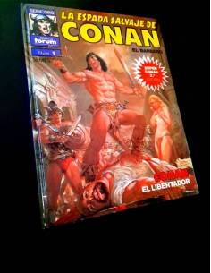 CASI EXCELENTE ESTADO LA ESPADA SALVAJE DE CONAN 1 SUPER...