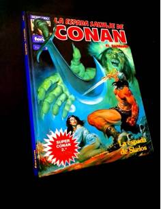 CASI EXCELENTE ESTADO LA ESPADA SALVAJE DE CONAN 3 SUPER...