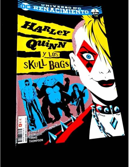 DE KIOSCO HARLEY QUINN RENACIMIENTO 3 DC ECC