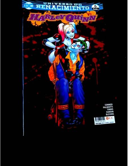 DE KIOSCO HARLEY QUINN RENACIMIENTO 6 DC ECC