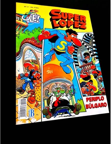 CASI EXCELENTE ESTADO SUPER LOPEZ 17 COMICS EDICIONES B OLE