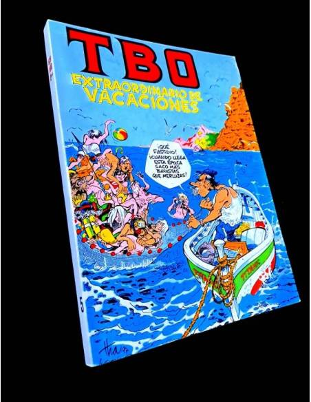 EXCELENTE ESTADO TBO 5 EXTRAORDINARIO DE VACACIONES TOMO RETAPADO COMICS