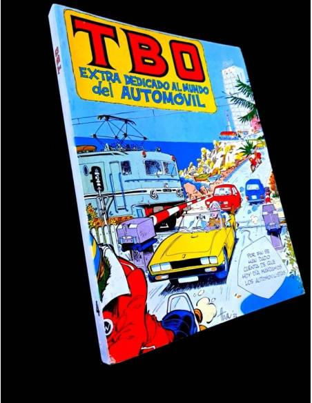 EXCELENTE ESTADO TBO 4 EXTRA AUTOMOVIL TOMO RETAPADO COMICS