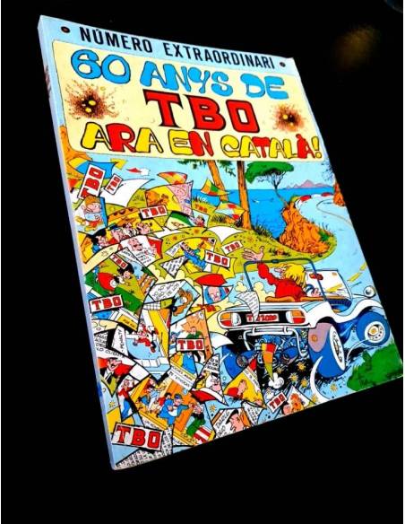 EXCELENTE ESTADO TBO NUMERO EXTRAORDINARY ARA EN CATALA TOMO RETAPADO COMICS