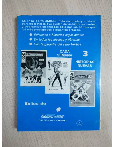 MUY BUEN ESTADO LOS 4 FANTASTICOS 27 VERTICE TACO