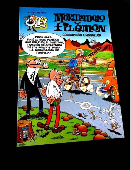 CASI EXCELENTE ESTADO 1° PRIMERA EDICION MORTADELO Y FILEMON 125 COMICS EDICIONES B RELIEVE OLE