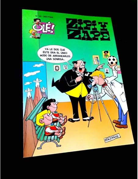 EXCELENTE ESTADO 1° PRIMERA EDICION ZIPI Y ZAPE 42 COMICS EDICIONES B RELIEVE OLE