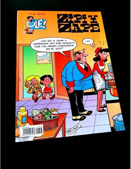 CASI EXCELENTE ESTADO 1° PRIMERA EDICION ZIPI Y ZAPE 36 TEBEOS HUMOR RELIEVE OLE