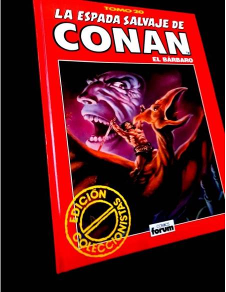 DE KIOSCO LA ESPADA SALVAJE DE CONAN TOMO 20 SERIE ROJA FORUM