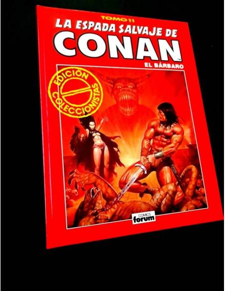 DE KIOSCO LA ESPADA SALVAJE DE CONAN TOMO 11 SERIE ROJA FORUM