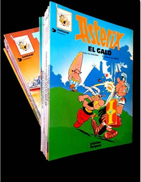 EXCELENTE ESTADO SUELTOS PREGUNTAR ASTERIX COMPLETA 25 NUMEROS GRIJALBO TOMO TAPA BLANDA