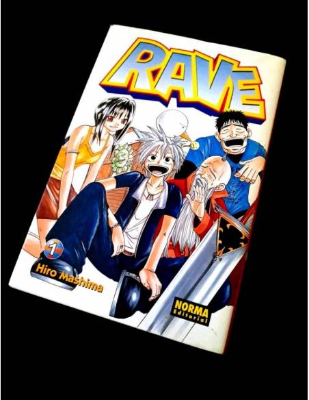 EXCELENTE ESTADO RAVE 1 HERO MASHIMA MANGA
