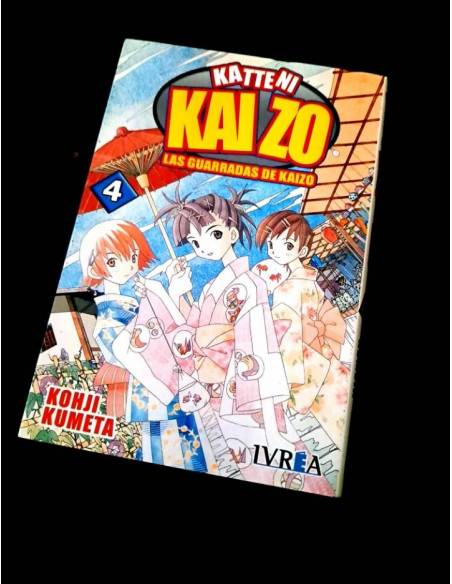 EXCELENTE ESTADO KATTENI KAIZO LAS GUARRADAS DE KAIZO 4 IVREA MANGA