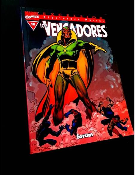 CASI EXCELENTE ESTADO LOS VENGADORES 10 BIBLIOTECA EXCELSIOR FORUM