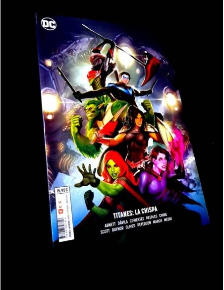 DE KIOSCO TITANES LA CHISPA ECC DC COMICS