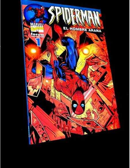CASI EXCELENTE ESTADO SPIDERMAN EL HOMBRE ARAÑA 1 FORUM MARVEL