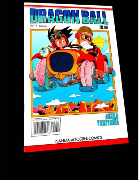 EXCELENTE ESTADO DRAGON BALL 17 COMICS MANGA PLANETA DEAGOSTINI AKIRA TORIYAMA SERIE BLANCA