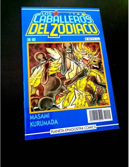 EXCELENTE ESTADO LOS CABALLEROS DEL ZODIACO 49 COMICS MANGA PLANETA DEAGOSTINI