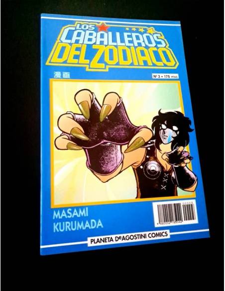 EXCELENTE ESTADO LOS CABALLEROS DEL ZODIACO 3 COMICS MANGA PLANETA DEAGOSTINI