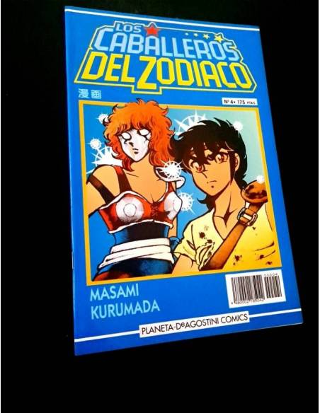 EXCELENTE ESTADO LOS CABALLEROS DEL ZODIACO 4 COMICS MANGA PLANETA DEAGOSTINI