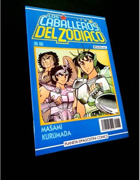 EXCELENTE ESTADO LOS CABALLEROS DEL ZODIACO 5 COMICS MANGA PLANETA DEAGOSTINI