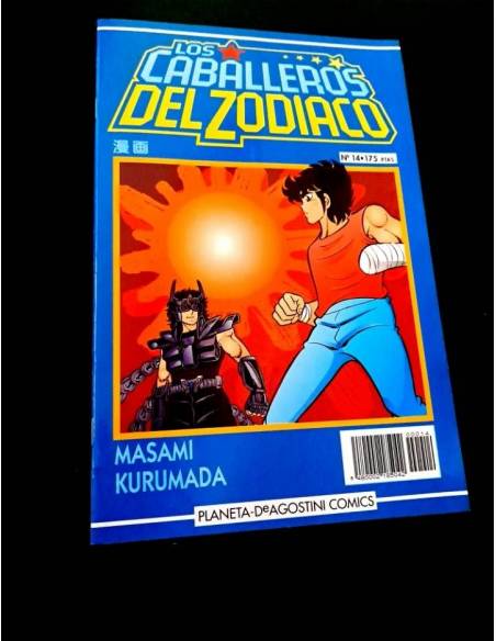 EXCELENTE ESTADO LOS CABALLEROS DEL ZODIACO 14 COMICS MANGA PLANETA DEAGOSTINI