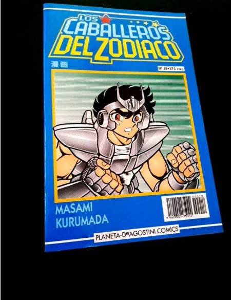 EXCELENTE ESTADO LOS CABALLEROS DEL ZODIACO 18 COMICS MANGA PLANETA DEAGOSTINI