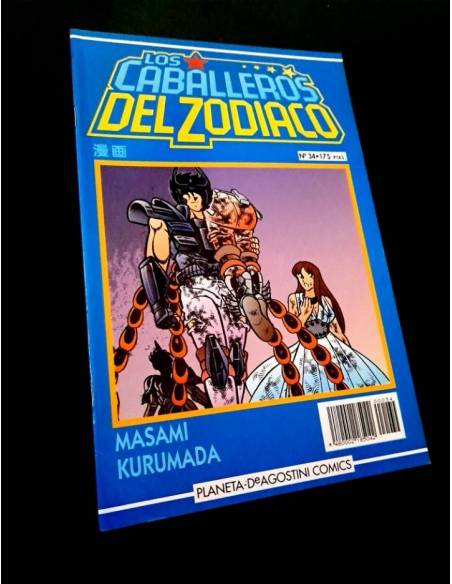 EXCELENTE ESTADO LOS CABALLEROS DEL ZODIACO 34 COMICS MANGA PLANETA DEAGOSTINI
