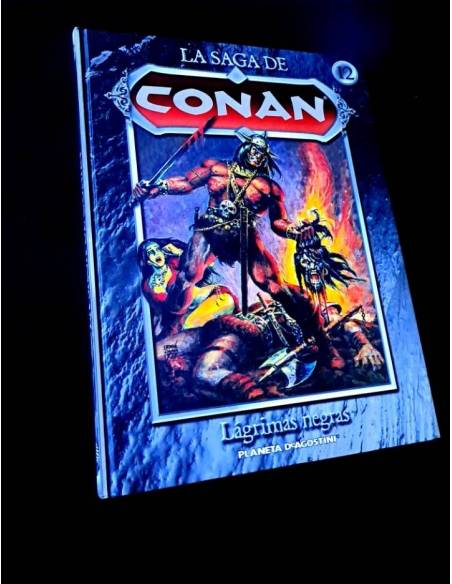 DE KIOSCO LA SAGA DE CONAN 12 LAGRIMAS NEGRAS COMICS MARVEL PLANETA DEAGOSTINI