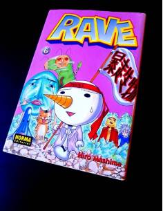 DE KIOSCO RAVE 6 COMICS MANGA NORMA EDITORIAL HIRO MASHIMA