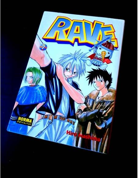 DE KIOSCO RAVE 7 COMICS MANGA NORMA EDITORIAL HIRO MASHIMA