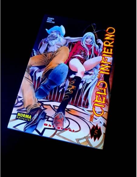 EXCELENTE ESTADO DEL CIELO AL INFIERNO 5 COMICS MANGA NORMA EDITORIAL