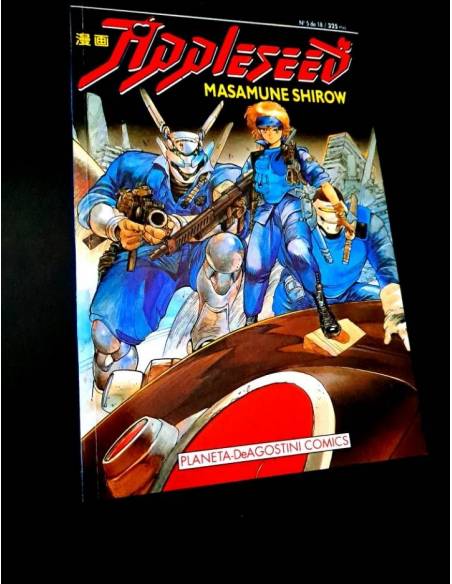 DE KIOSCO APPLESEED 5 COMICS MANGA PLANETA MASAMUNE SHIROW