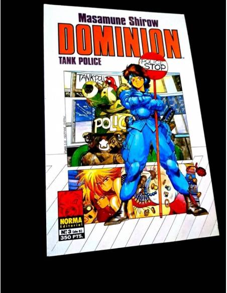 DE KIOSCO DOMINION TANK POLICE 3 COMICS MANGA NORMA MASAMUNE SHIROW