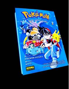 DE KIOSCO POKEMON VOL 2 ROJO VERDE Y AZUL 2 COMICS MANGA...