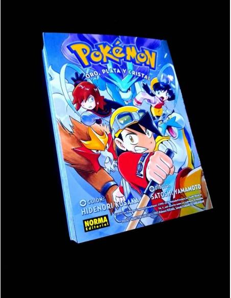 DE KIOSCO POKEMON VOL 8 ORO PLATA Y CRISTAL 4 COMICS MANGA NORMA EDITORIAL TOMO