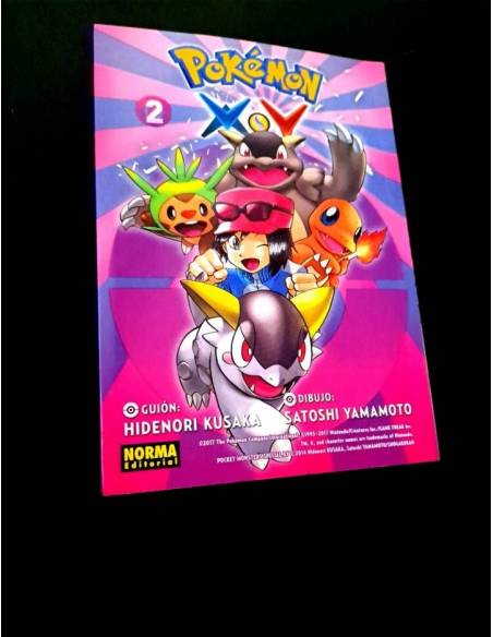 DE KIOSCO POKEMON 2 X Y 2 COMICS MANGA NORMA TOMO