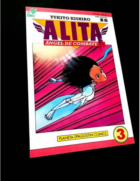 EXCELENTE ESTADO ALITA 5 ANGEL DE COMBATE SERIE ROSA COMICS PLANETA VIZ COMICS