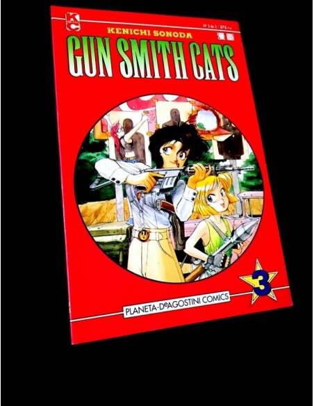 EXCELENTE ESTADO GUN SMITH CATS 3 KENICHI SONODA COMICS MANGA PLANETA