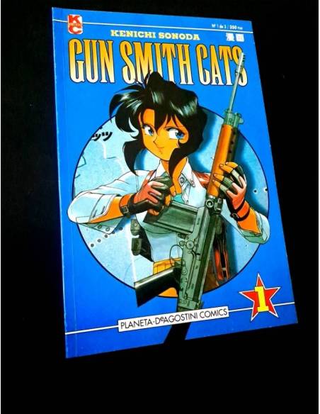 CASI EXCELENTE ESTADO GUN SMITH CATS 1 COMICS PLANETA MANGA