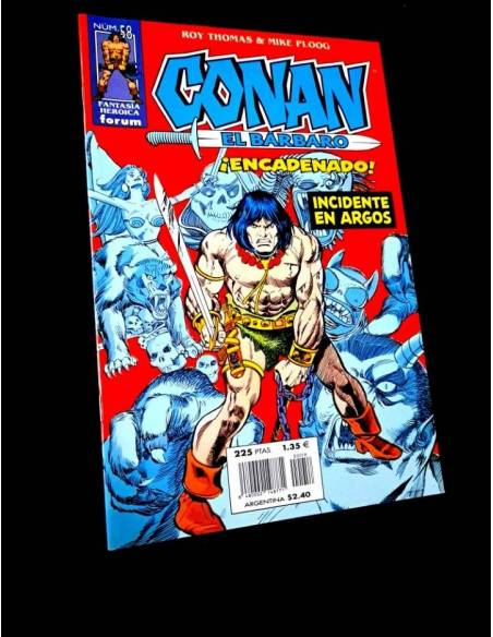 DE KIOSCO CONAN EL BARBARO 58 FANTASIA HEROICA COMICS FORUM MARVEL