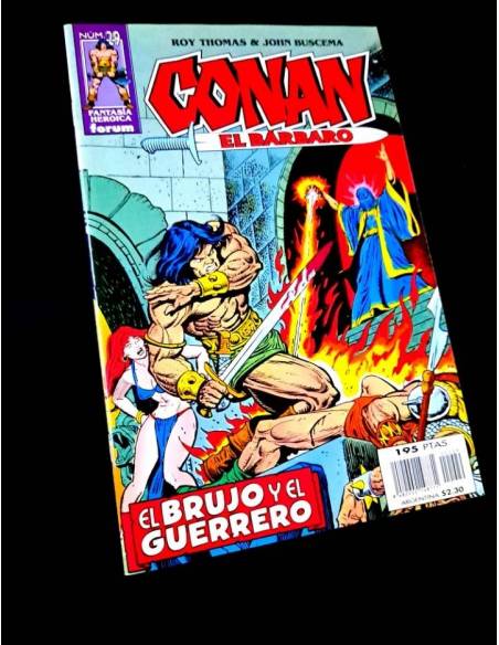 DE KIOSCO CONAN EL BARBARO 29 FANTASIA HEROICA COMICS FORUM MARVEL