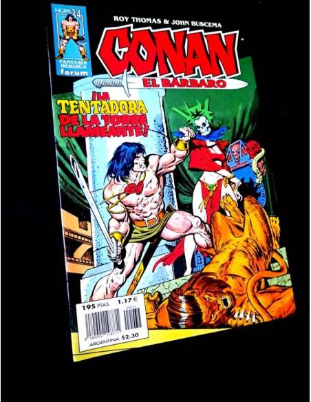 DE KIOSCO CONAN EL BARBARO 34 FANTASIA HEROICA COMICS FORUM MARVEL